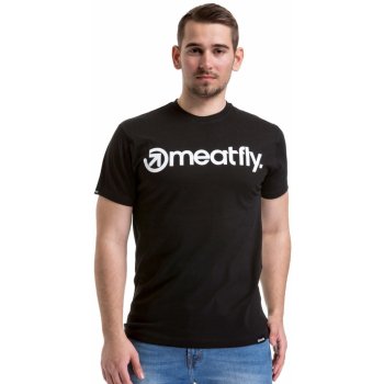 Meatfly Logo T Shirt H Black