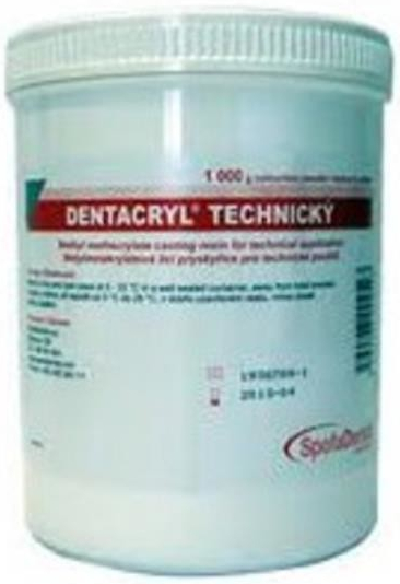Dentacryl technický licí pryskyřice 1kg