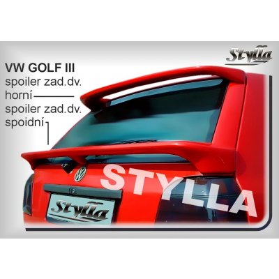 VW Golf III 3 hatchback - spodní Stylla spoiler zadních dveří – Zboží Mobilmania