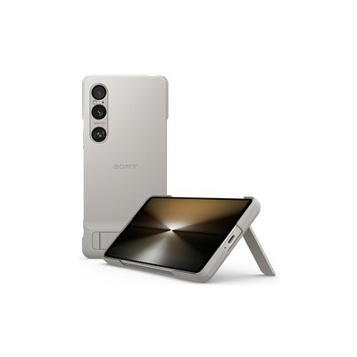 SONY Xperia 1 VI Stand Cover Grey (XQZCBECH.SYX) – Zboží Živě