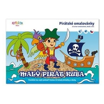 Pirátské omalovánky Malý pirát Kuba Imagu s.r.o.