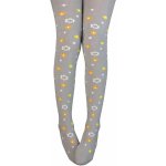 Gatta Dívčí punčocháče KVÍTKY šedé – Hledejceny.cz