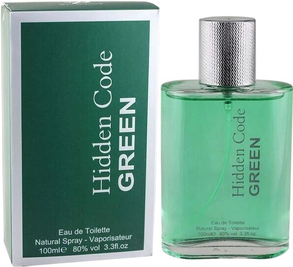Hidden Code Green toaletní voda pánská 100 ml