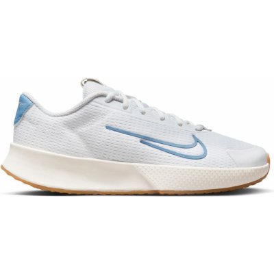 Nike Court Vapor Lite 2 - white/light blue/sail/gum light brown – Zboží Mobilmania