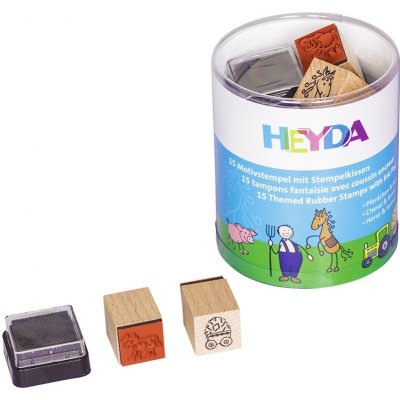Heyda Dřevěná razítka farma – Zboží Dáma
