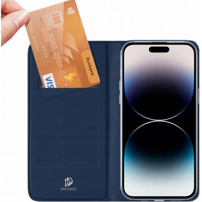 Pouzdro DUX DUCIS Skin iPhone 15 PRO modré – Hledejceny.cz