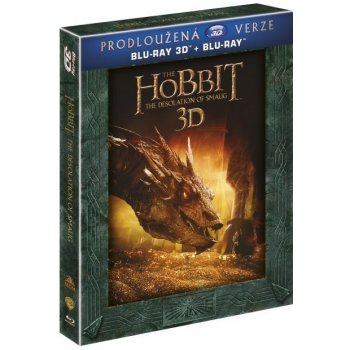 Hobit: Šmakova dračí poušť - prodloužená verze 2D+3D BD