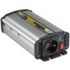 Měnič napětí do auta Geti GPI 612 12V/230V 600W