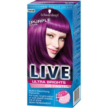 Schwarzkopf Live Ultra Brights or Pastel barva na vlasy 094 Purple Punk