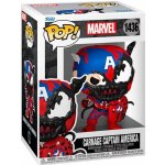 Funko Pop! 1436 Marvel Carnage Captain America – Zboží Dáma