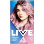 Schwarzkopf live Color Lightener & Twist odstín 105 Purple Rose Gold 50 ml – Zboží Mobilmania