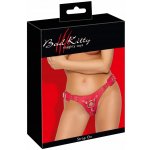 Postroj pro strap on Bad Kitty červený – Zboží Mobilmania
