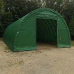 Skladová Hala 3065, 9,15×16×4,5m, PVC 610g/m2, zelená