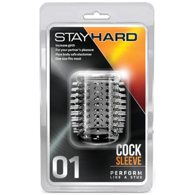 Blush Stay Hard Cock Sleeve 01 – Zboží Mobilmania