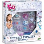 SO BEADS Korálky ledová princezna kreativní set dětská bižuterie – Hledejceny.cz