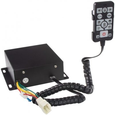 Profesionální výstražný systém s mikrofonem 100W, 12V | Zboží Auto