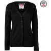 Dámský svetr a pulovr Lee Cooper Soft V Neck Cardigan Ladies Black