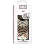 Bibs Loops Kroužky 12 ks Sand dark oak vanilla – Zbozi.Blesk.cz