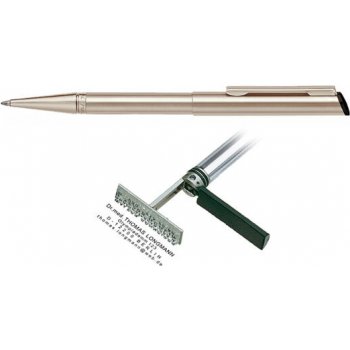 Heri V3004 Diagonal Pearl Nickel kuličkové pero