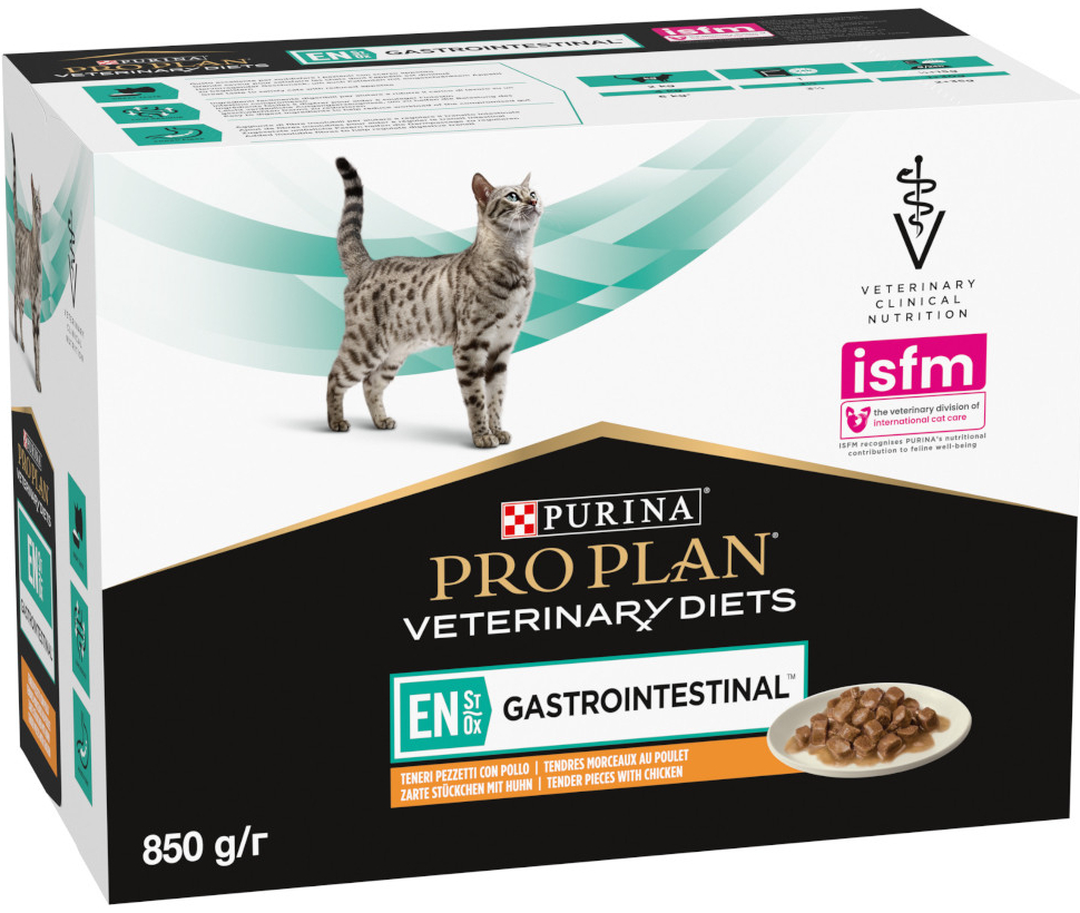 Pro Plan Veterinary Diets Feline EN ST/OX Gastrointestinal Chicken 20 x 85 g