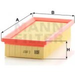 MANN FILTER Vzduchový filtr C 2657 – Hledejceny.cz