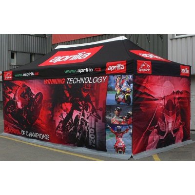 Mikel Nůžkový stan 2 x 3 m s reklamním potiskem 311390 – Zboží Dáma