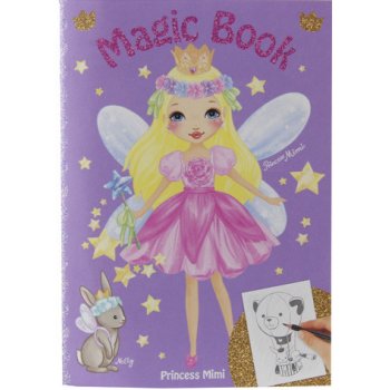 Omalovánka Magic Book My Style Princess Fialová