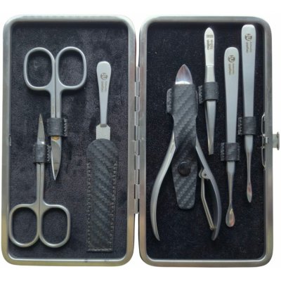 Niegeloh Solingen Dámská kožená sada na manikúru hnědá 82128 – Hledejceny.cz