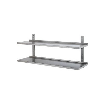 Bartscher Police nástěnné nerezové 1000 mm x 355 mm 603.003 – Hledejceny.cz