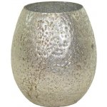 Skleněná váza Marhaba stříbrná 8 x 9 cm – Hledejceny.cz