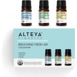 Alteya Organics Set esenciálních olejů Čerstvý vzduch 3 x 5 ml – Hledejceny.cz
