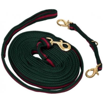 UMBRIA EQUITAZIONE Set lonže a lonžovací spojky zelená vínová – Zboží Dáma