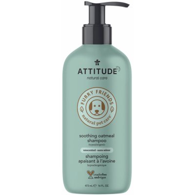 Attitude Přírodní šampon pro zvířecí mazlíčky s ovsem 473 ml – Zboží Dáma
