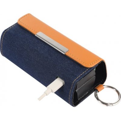 IQOS ILUMA Portable case hnědo-modré – Zboží Mobilmania