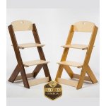 Lucas Wood Style rostoucí židle OMEGA III set 2 ks dub + ořech – Hledejceny.cz