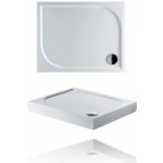 Riho Kolping 100x90x3cm - DB32 obdélníková z litého mramoru – Zboží Dáma