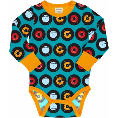 Dětské body s dlouhým rukávem LP desky Maxomorra – Zboží Dáma