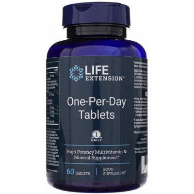 Life Extension One-Per-Day 60 Tablet – Hledejceny.cz