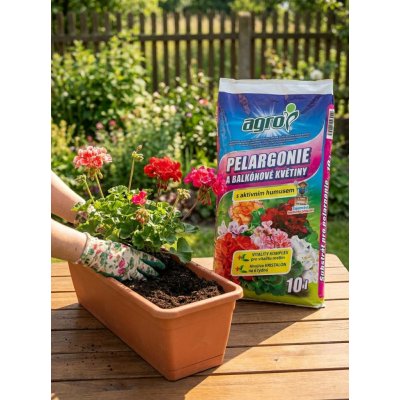 Agro CS Substrát pro pelargonie 10 l – Zboží Mobilmania