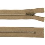 Spirálový zip no.3 nerozepínací 22cm - více barev color: 689 béžovo-hnědá – Hledejceny.cz