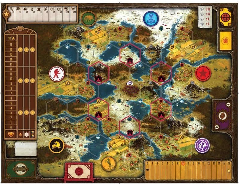 Feuerland Spiele Scythe Neopren Playmat