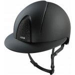 KEP Jezdecká ochranná helma Smart Nova Textile Polo Star černá – Zboží Mobilmania