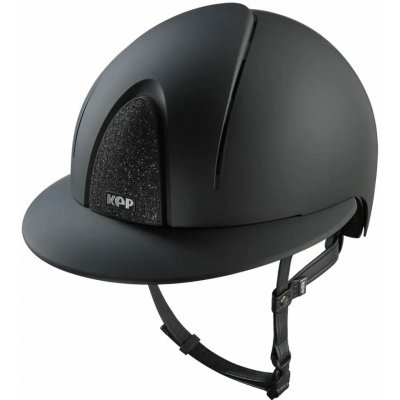 KEP Jezdecká ochranná helma Smart Nova Textile Polo Star černá – Zboží Mobilmania