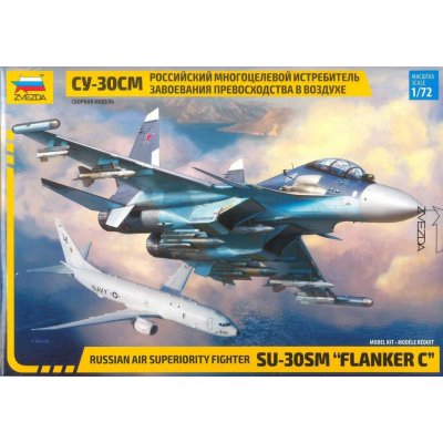 Zvezda Model Kit Sukhoi SU 30 SM Flanker C 7314 1:72 – Hledejceny.cz