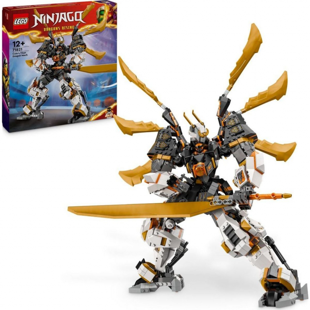 LEGO® NINJAGO 71821 Coleův titanový dračí oblek