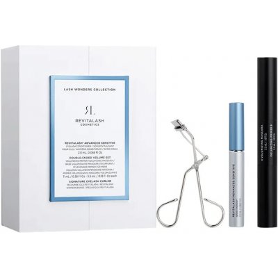 RevitaLash Lash Wonders Collection sérum 2 ml + řasenka 16,5 ml + kleštičky dárková sada – Zboží Dáma