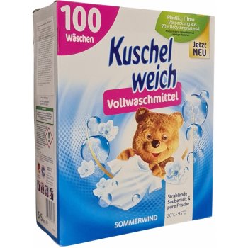 Kuschelweich Waschmittel Sommerwind Prášek na praní se svěží vůní 100 PD
