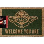 CurePink Star Wars Hvězdné Války: Yoda 60 x 40 cm zelená [GP85052] – Zboží Dáma