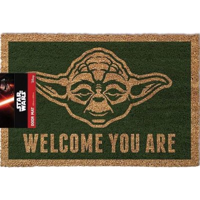 CurePink Star Wars Hvězdné Války: Yoda 60 x 40 cm zelená [GP85052] – Zboží Dáma