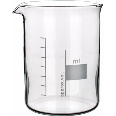 Nízká skleněná kádinka 5 ml, borosilikátové sklo BORO 3.3 - SIMAX – Hledejceny.cz